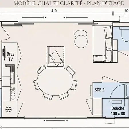 Campsite Mobilhome Confort Premium 6-8 Pers Avec Piscine Et Salle De Sport *